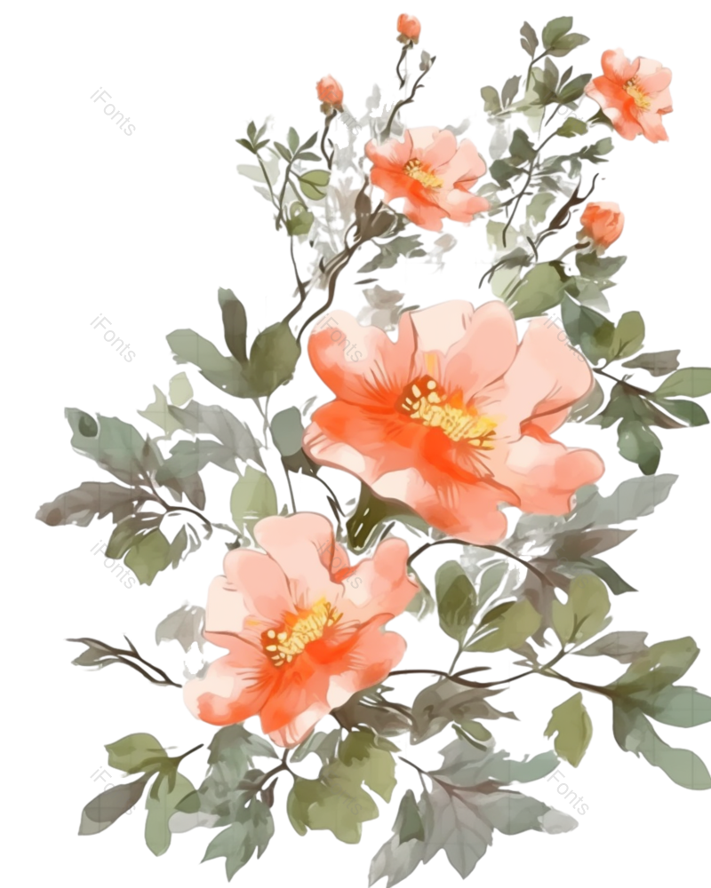 叶子图片,唯美元素,花卉PNG,自然免抠素材